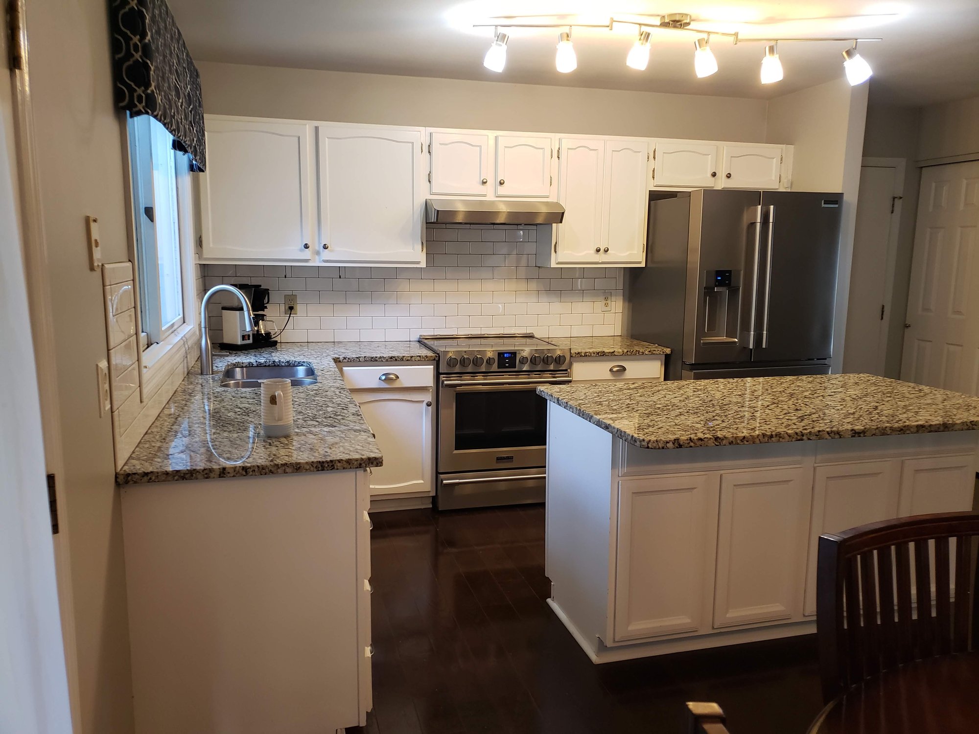 Before Picture: Plain 30" wall cabinets 