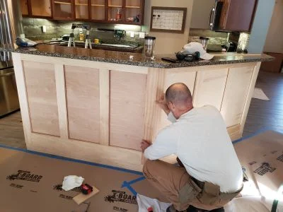 Cabinet Painting St Louis Island Wainscoting