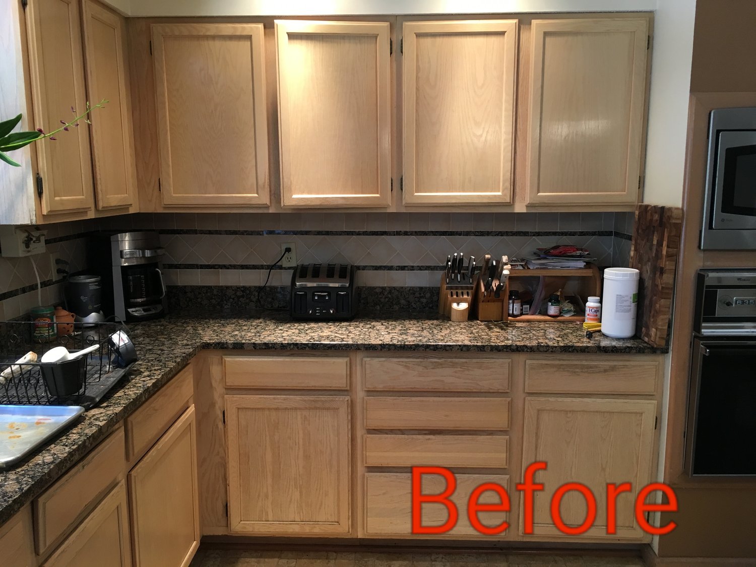 Cherry Kitchen Cabinet Refacing Fresh Faced Cabinets In St Louis